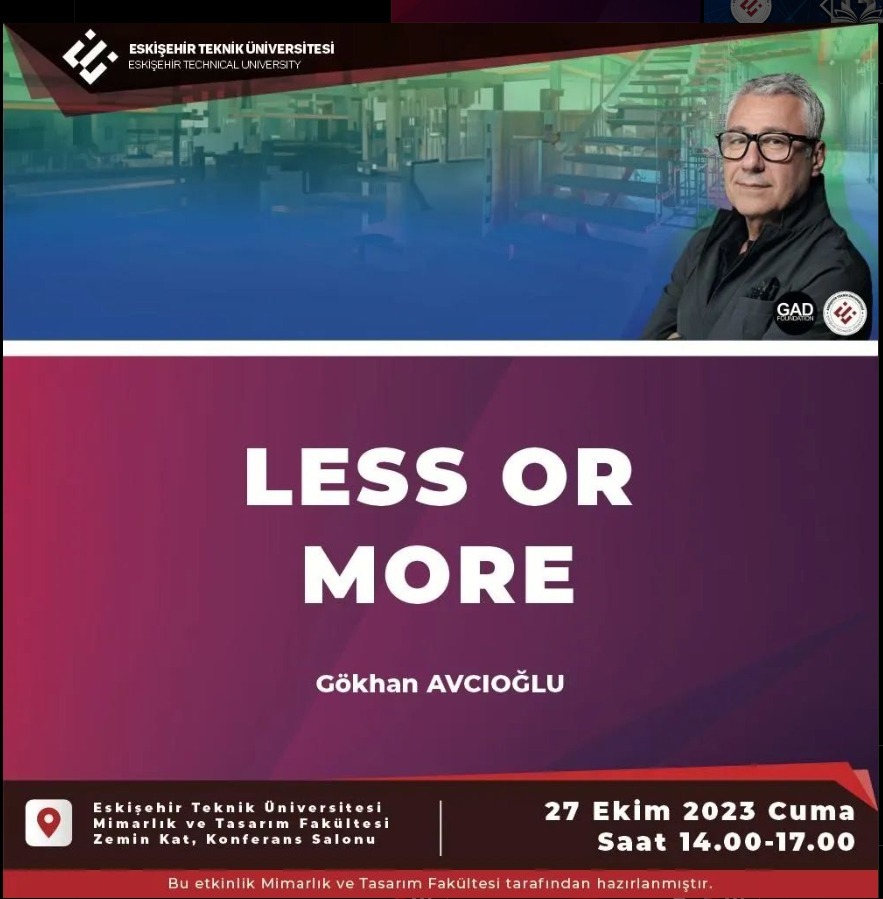 GÖKHAN AVCIOĞLU İLE LESS OR MORE 